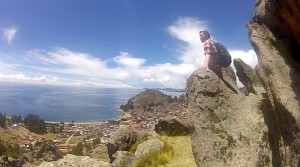 Above Copacabana, Bolivia (Backpacker Steve)