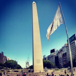 Buenos Aires Obelisk (Backpacker Steve)